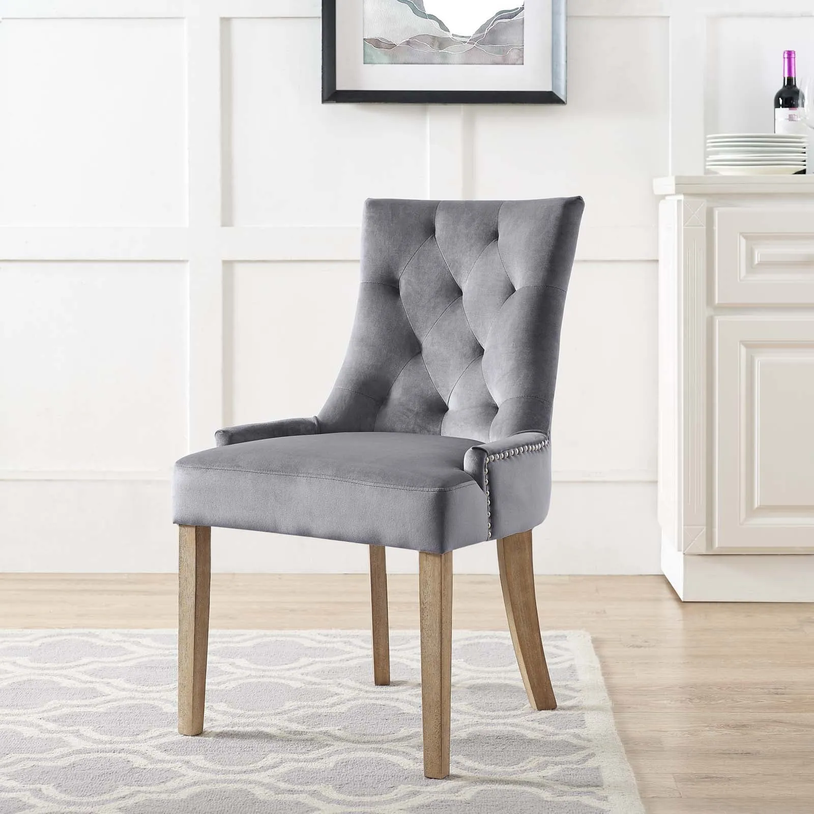 Pose Performance Velvet Dining Chair by Modway