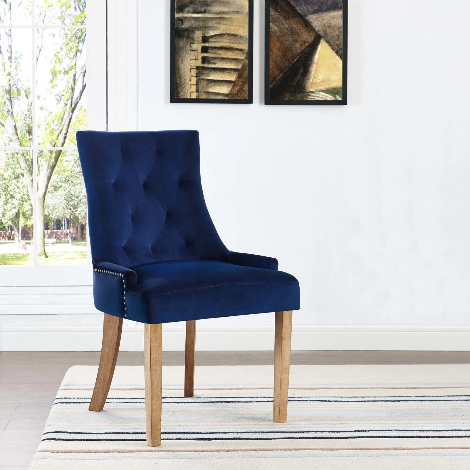Pose Performance Velvet Dining Chair by Modway