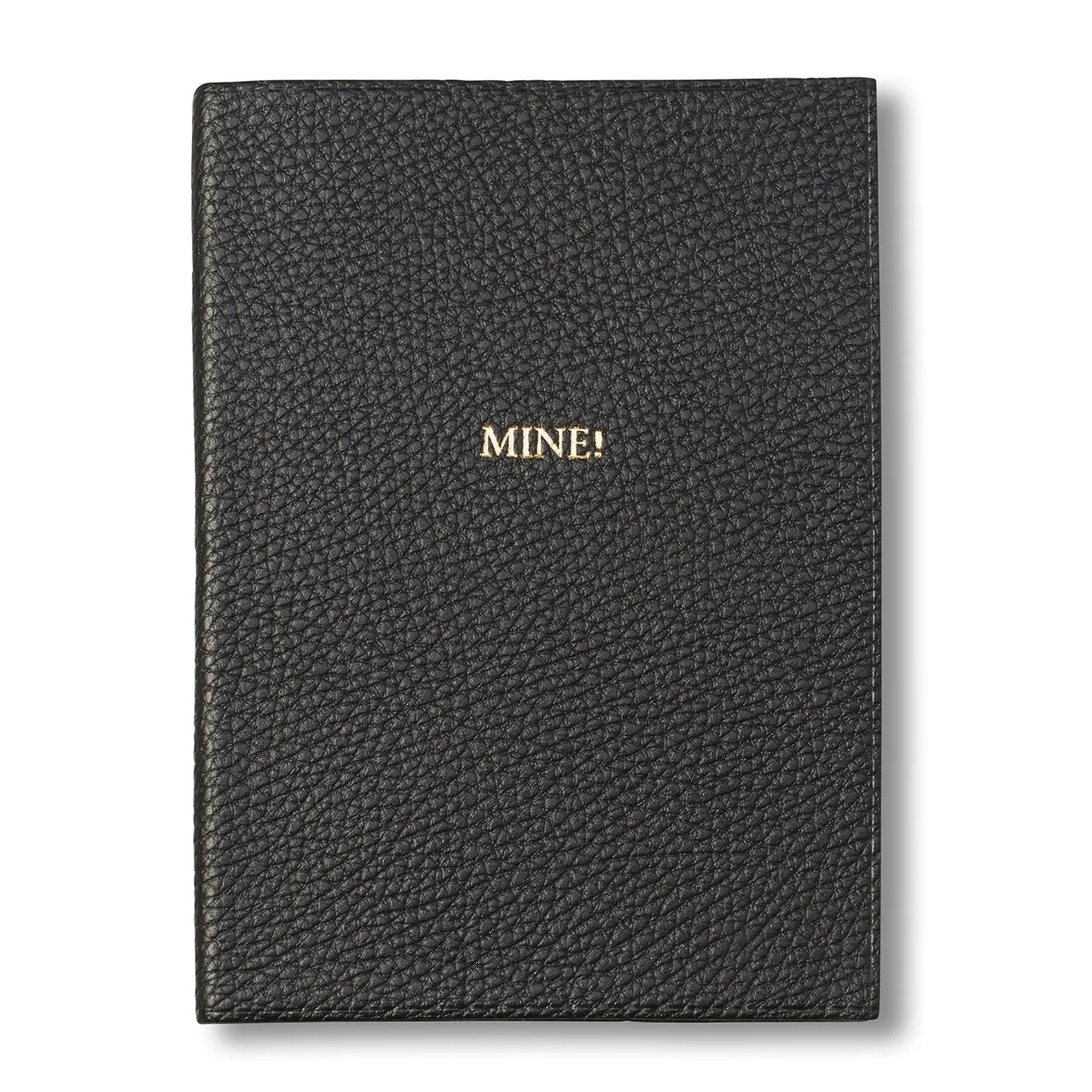 "Mine!" Leather Journal