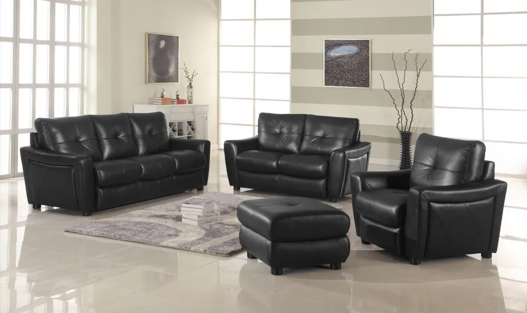 Redondo Black Loveseat