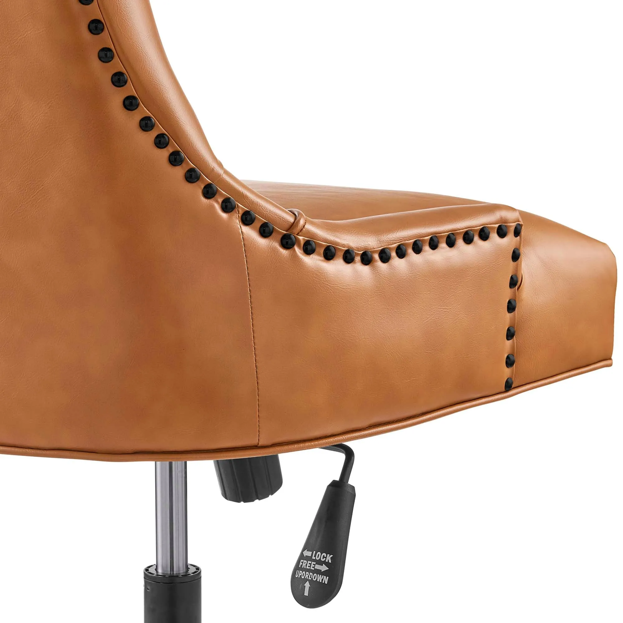 Regent Tufted Vegan Leather Office Chair by Modway