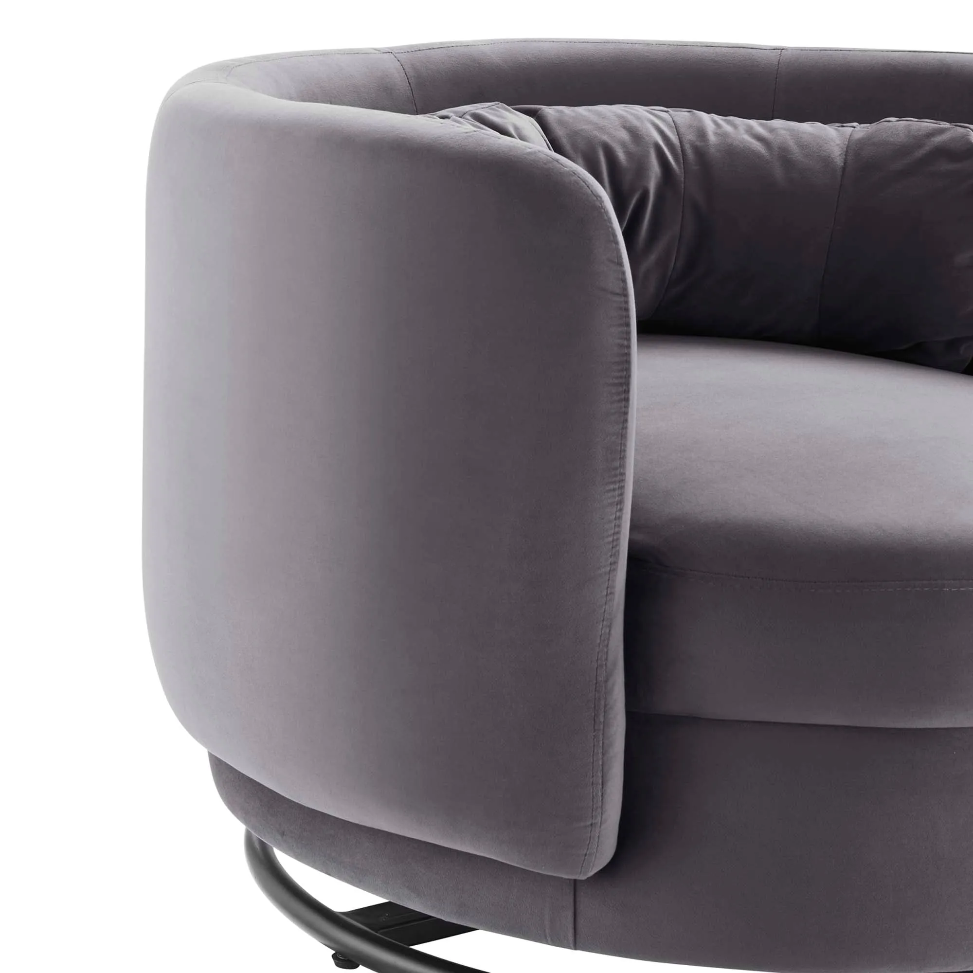 Relish Performance Velvet Performance Velvet Swivel Chair by Modway