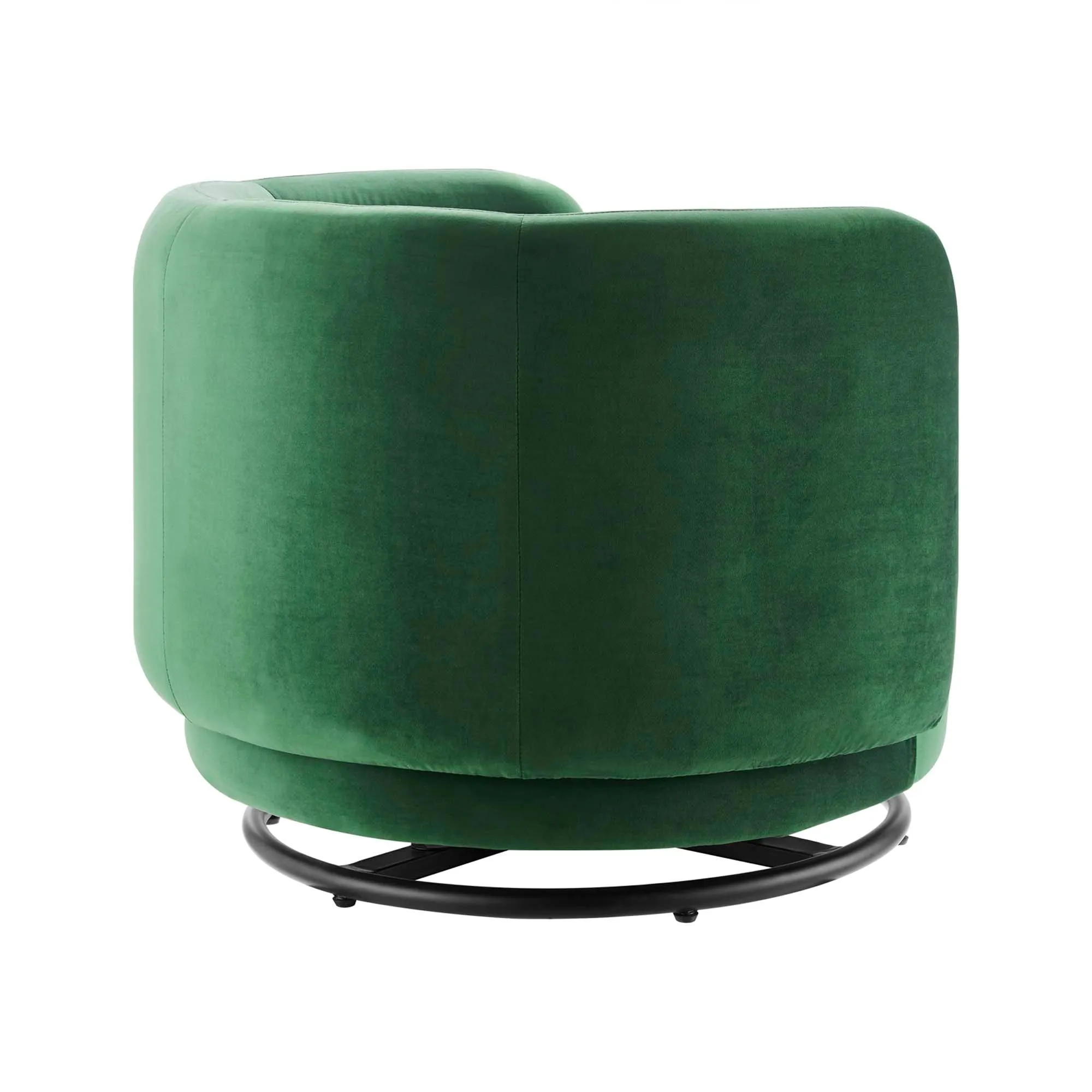 Relish Performance Velvet Performance Velvet Swivel Chair by Modway
