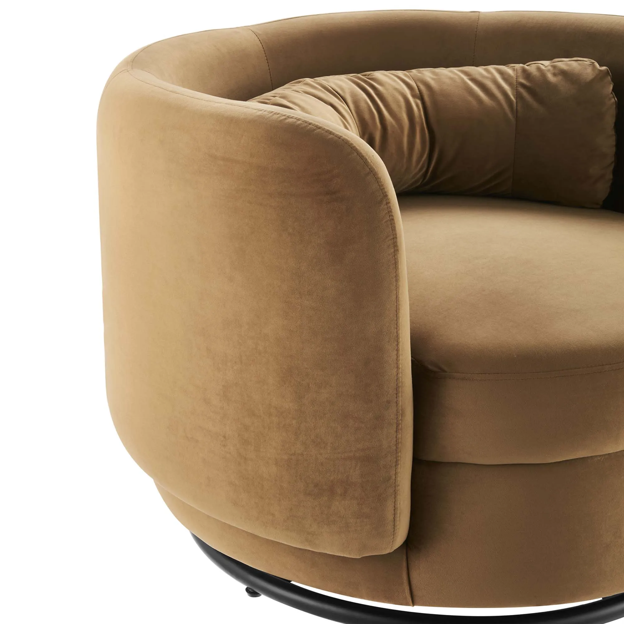 Relish Performance Velvet Performance Velvet Swivel Chair by Modway