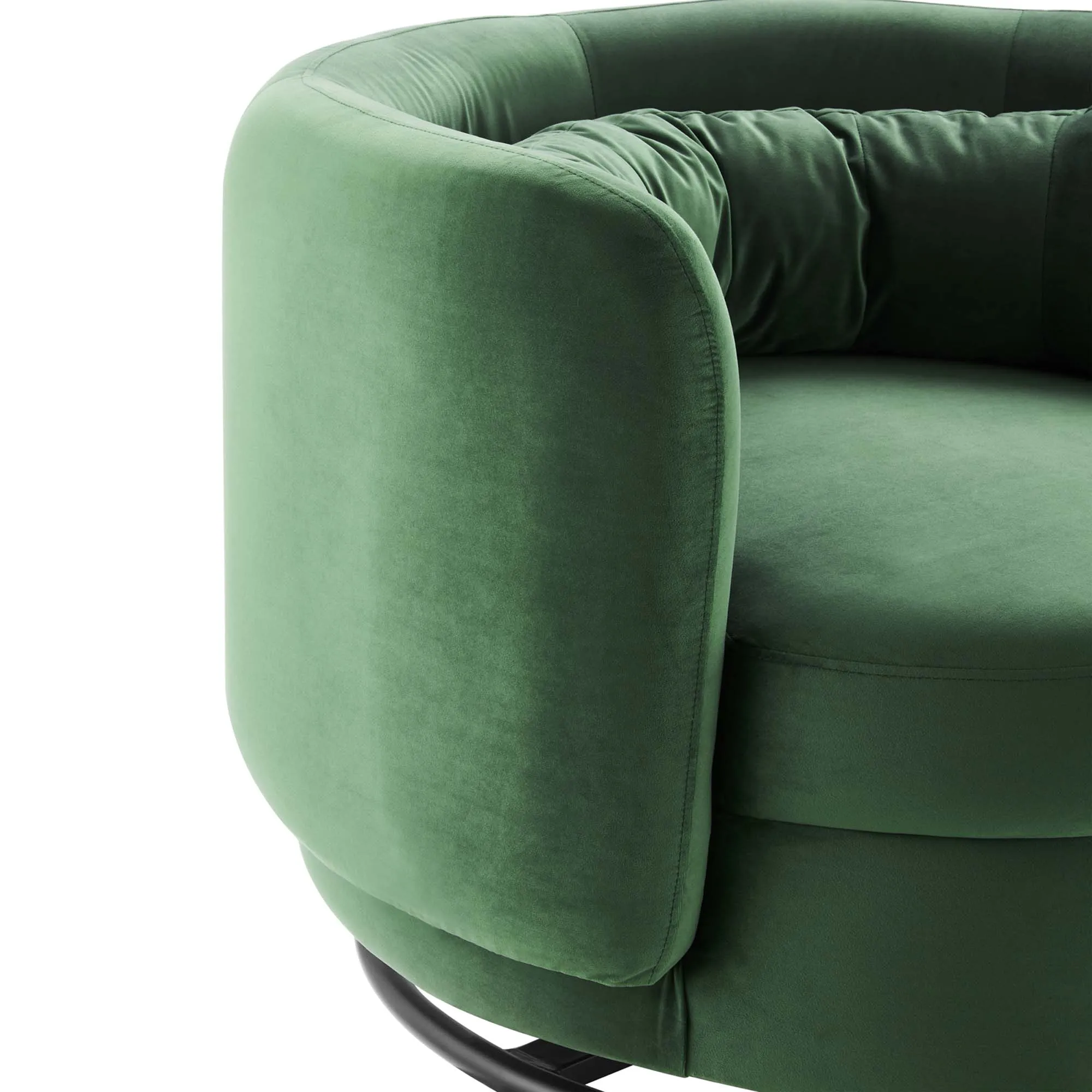 Relish Performance Velvet Performance Velvet Swivel Chair by Modway
