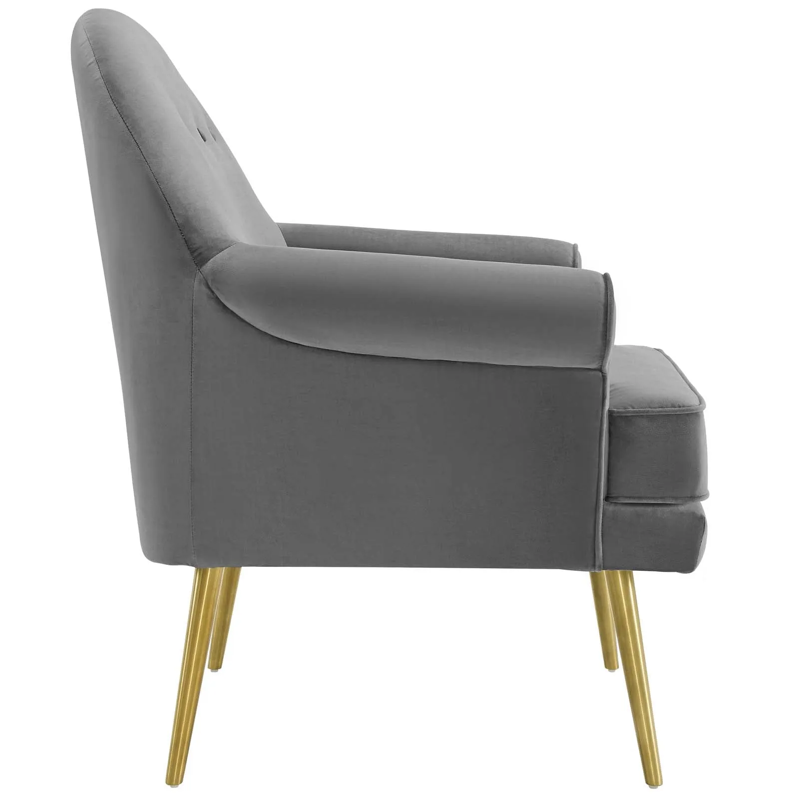 Revive Tufted Button Accent Performance Velvet Armchair by Modway
