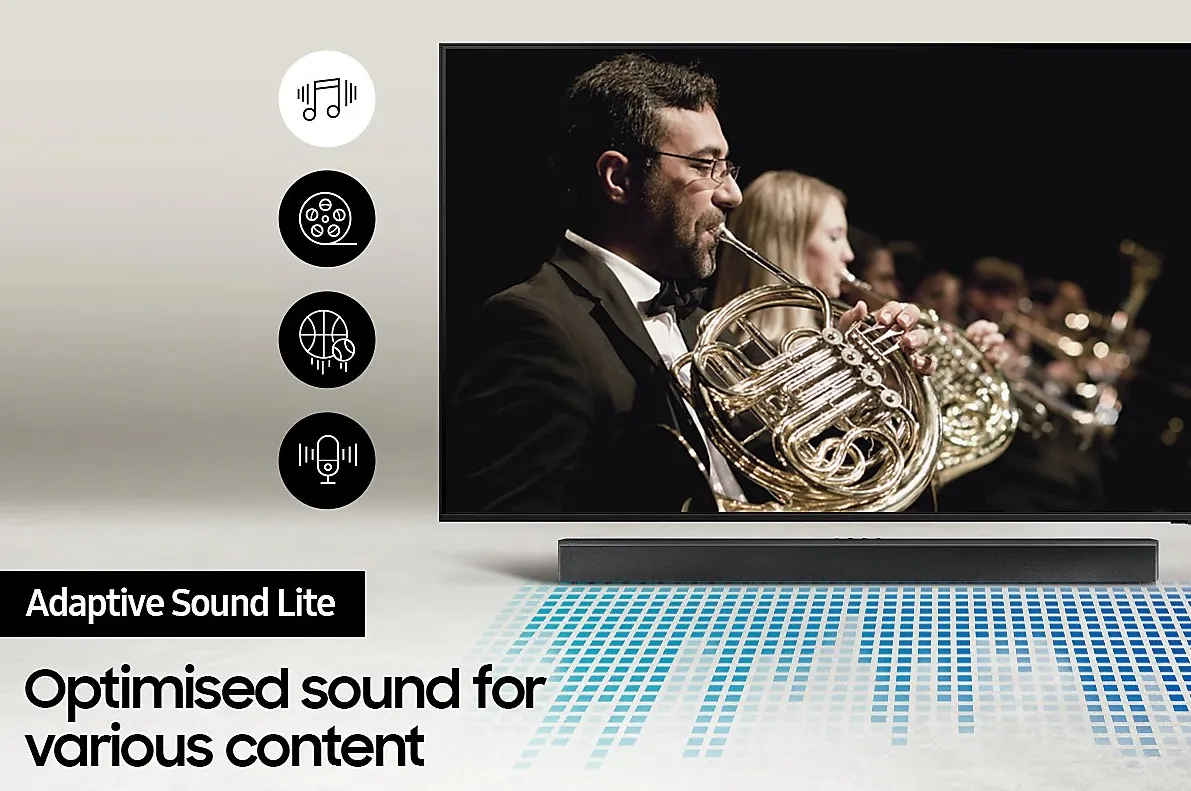 Samsung HW-B450 2.1ch Soundbar with Dolby Audio