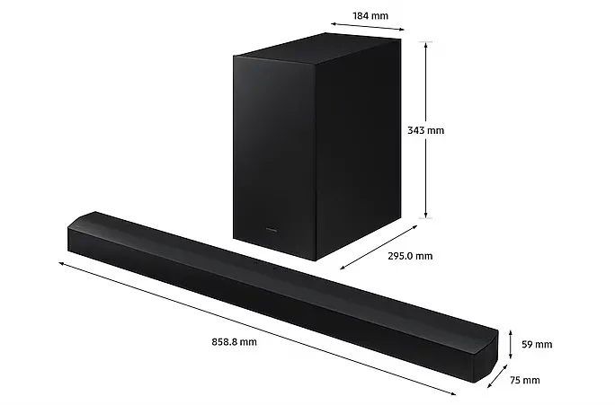Samsung HW-B450 2.1ch Soundbar with Dolby Audio