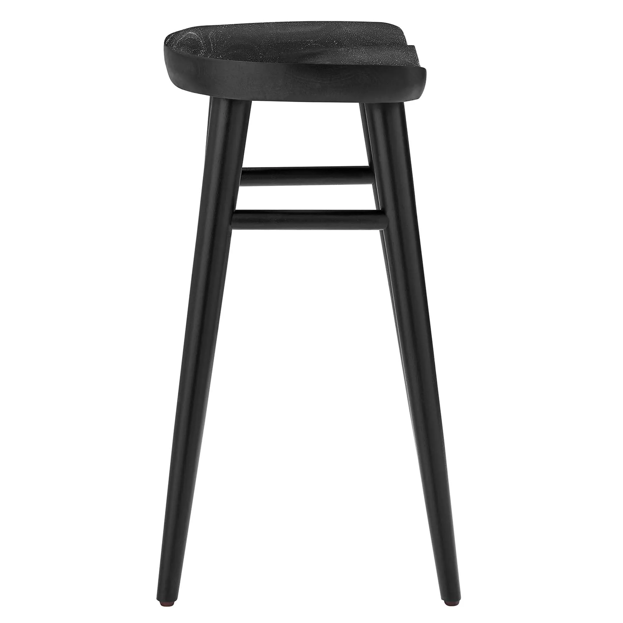 Saville Backless Wood Counter Stools - Set of 2 by Modway
