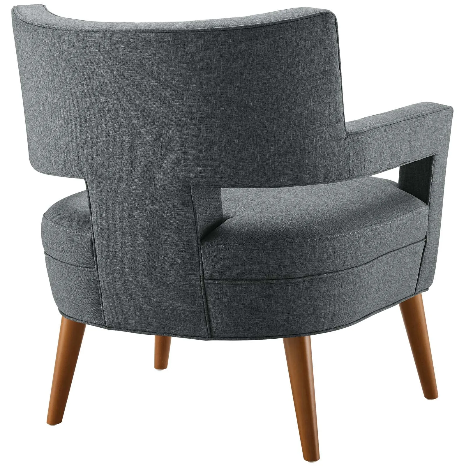 Sheer Upholstered Fabric Armchair Set of 2 by Modway