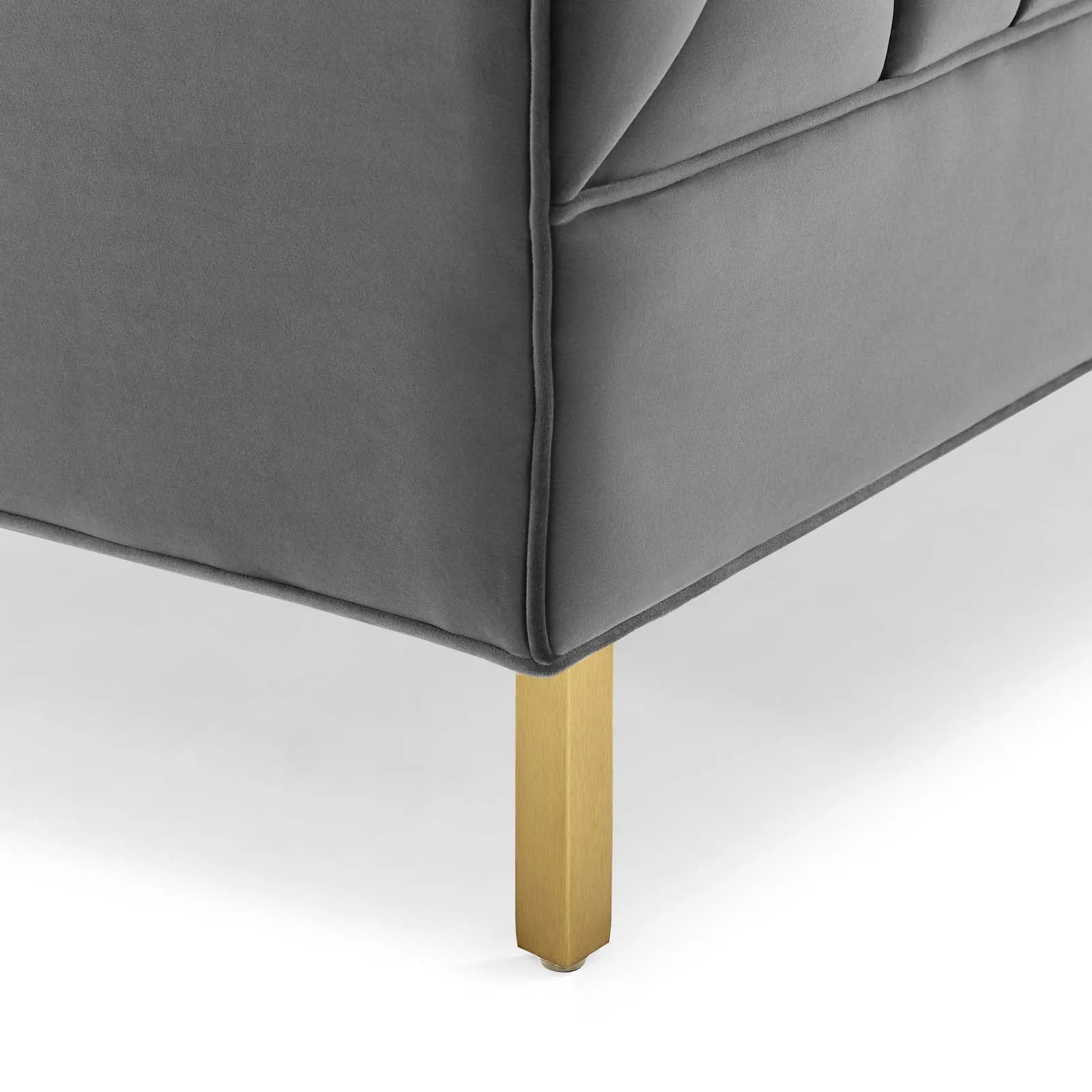 Shift Channel Tufted Performance Velvet Loveseat by Modway
