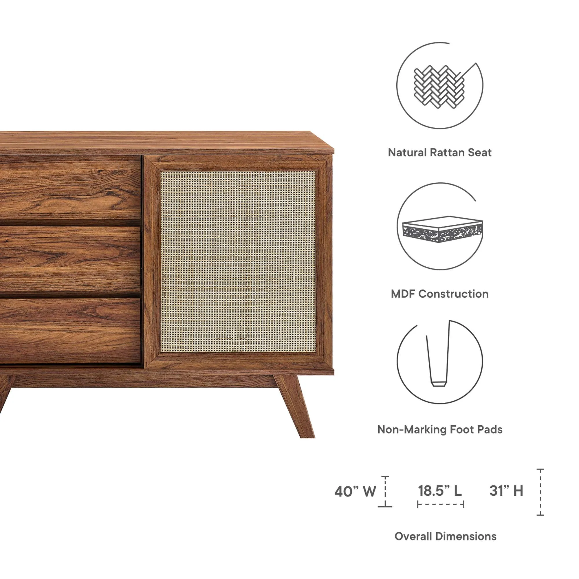 Soma 40" Accent Cabinet by Modway