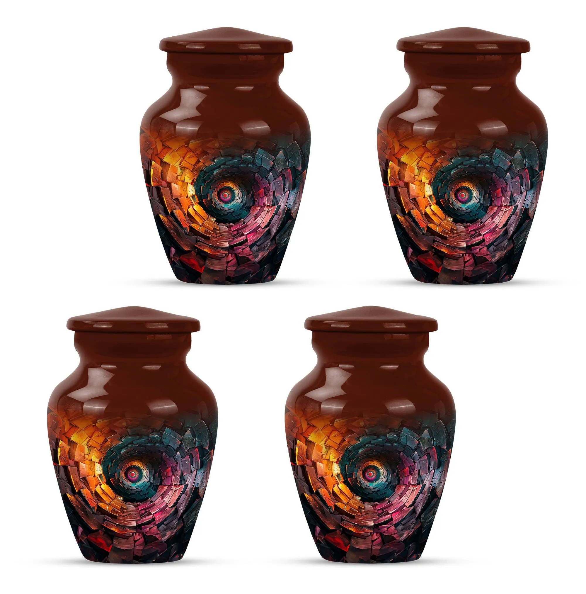 Spiral Bliss Memorial Urn for Human Ashes