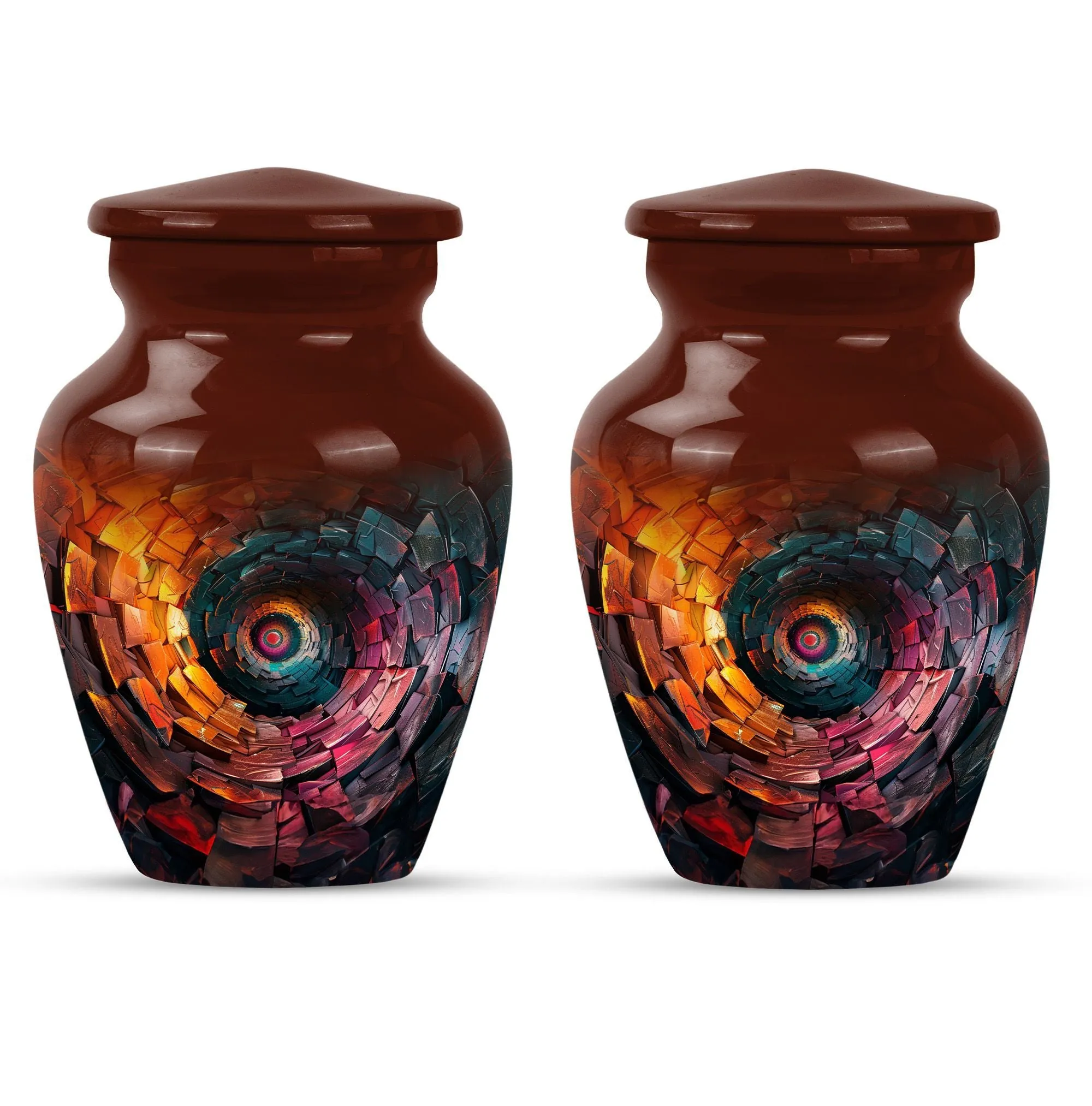Spiral Bliss Memorial Urn for Human Ashes