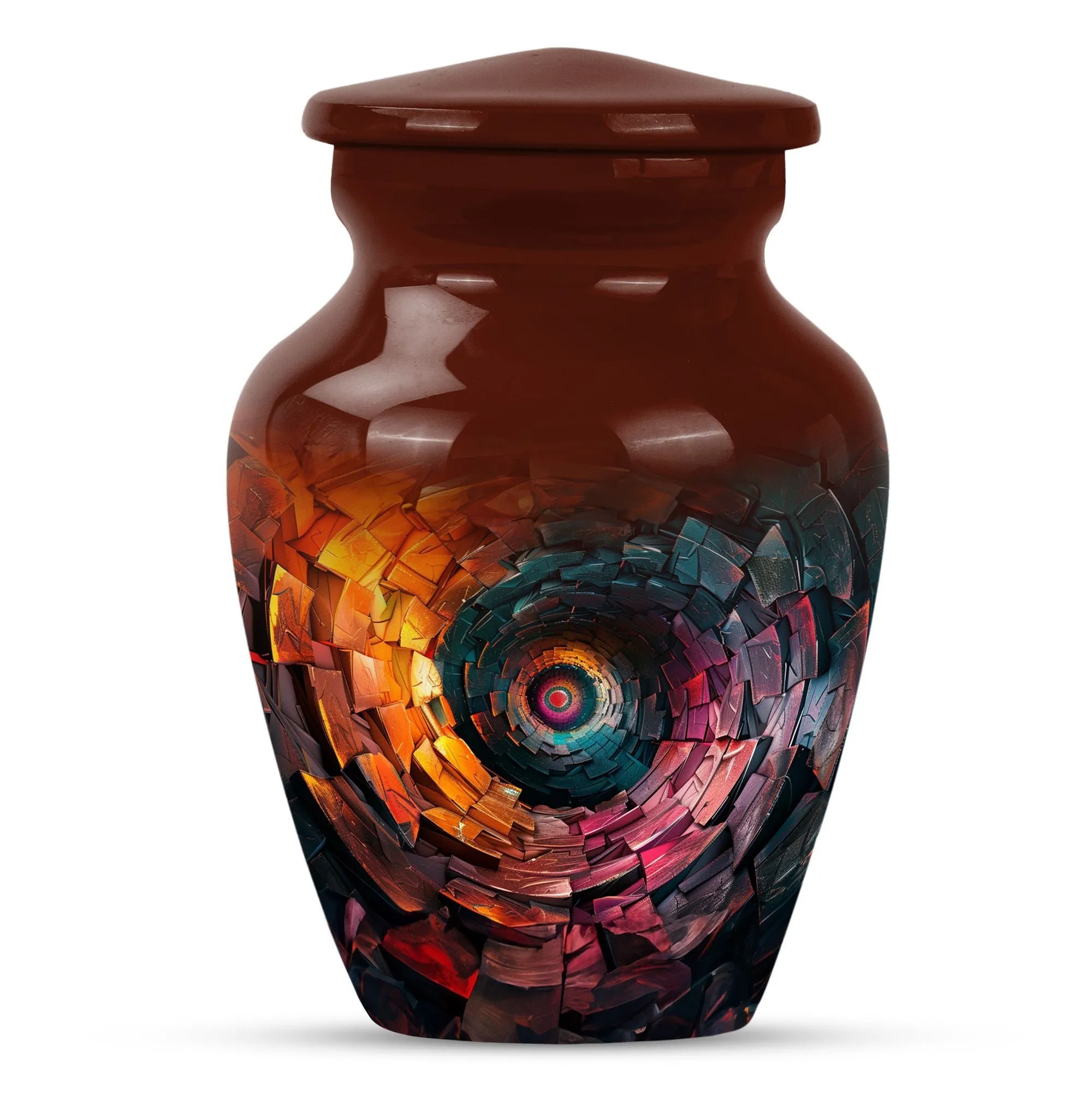 Spiral Bliss Memorial Urn for Human Ashes