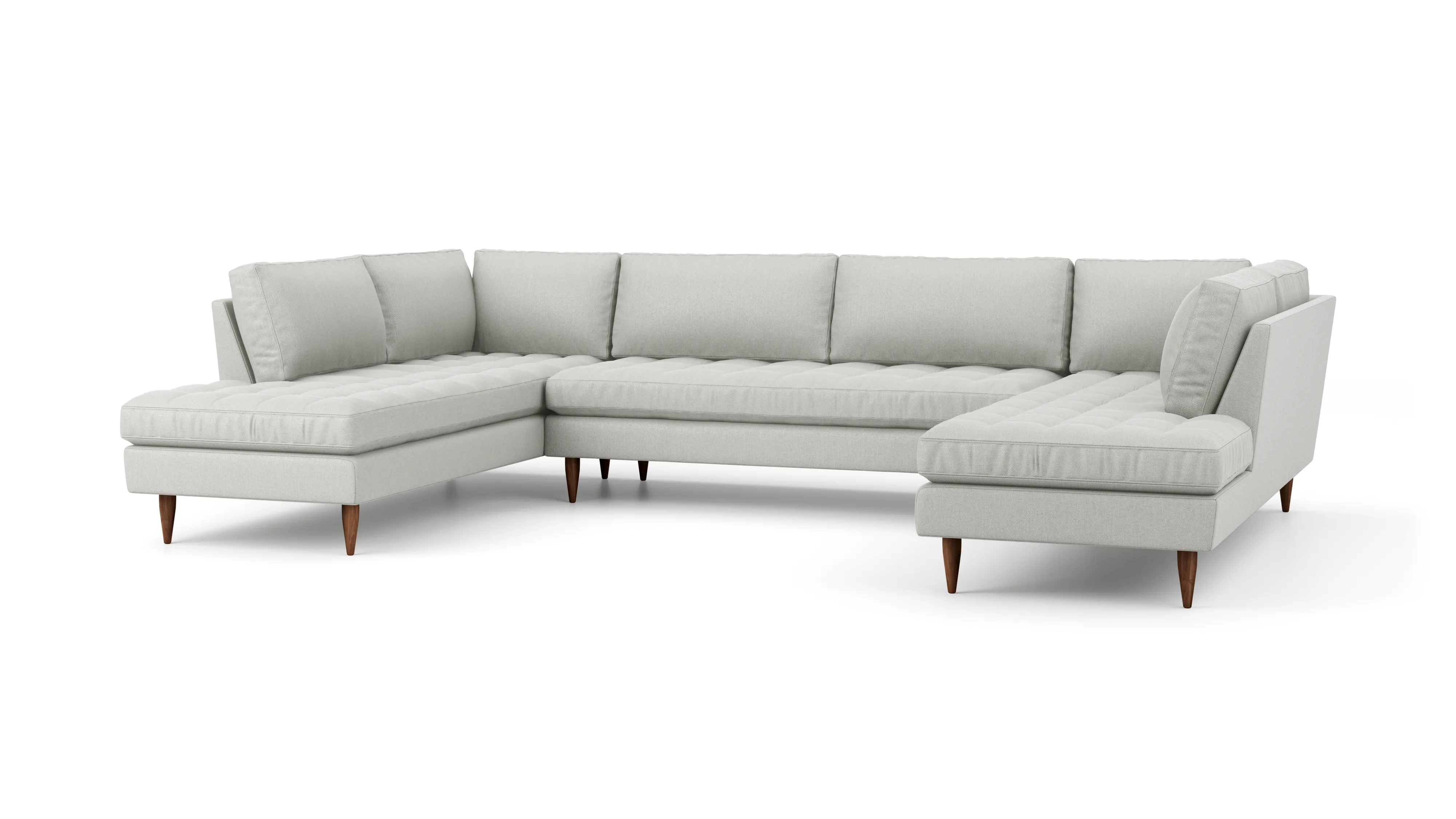 The MCM U-Shaped Bumper Sectional