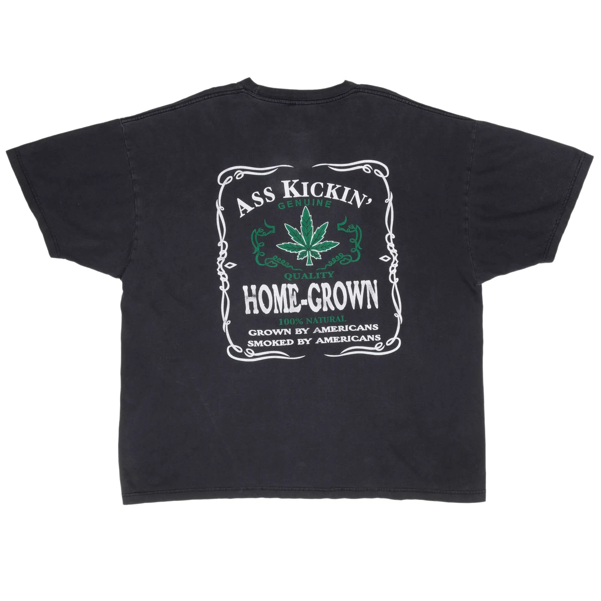 VINTAGE WEED AGRICULTURE HOME GROWN TEE SHIRT 2000S SIZE 2XL