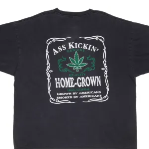 VINTAGE WEED AGRICULTURE HOME GROWN TEE SHIRT 2000S SIZE 2XL