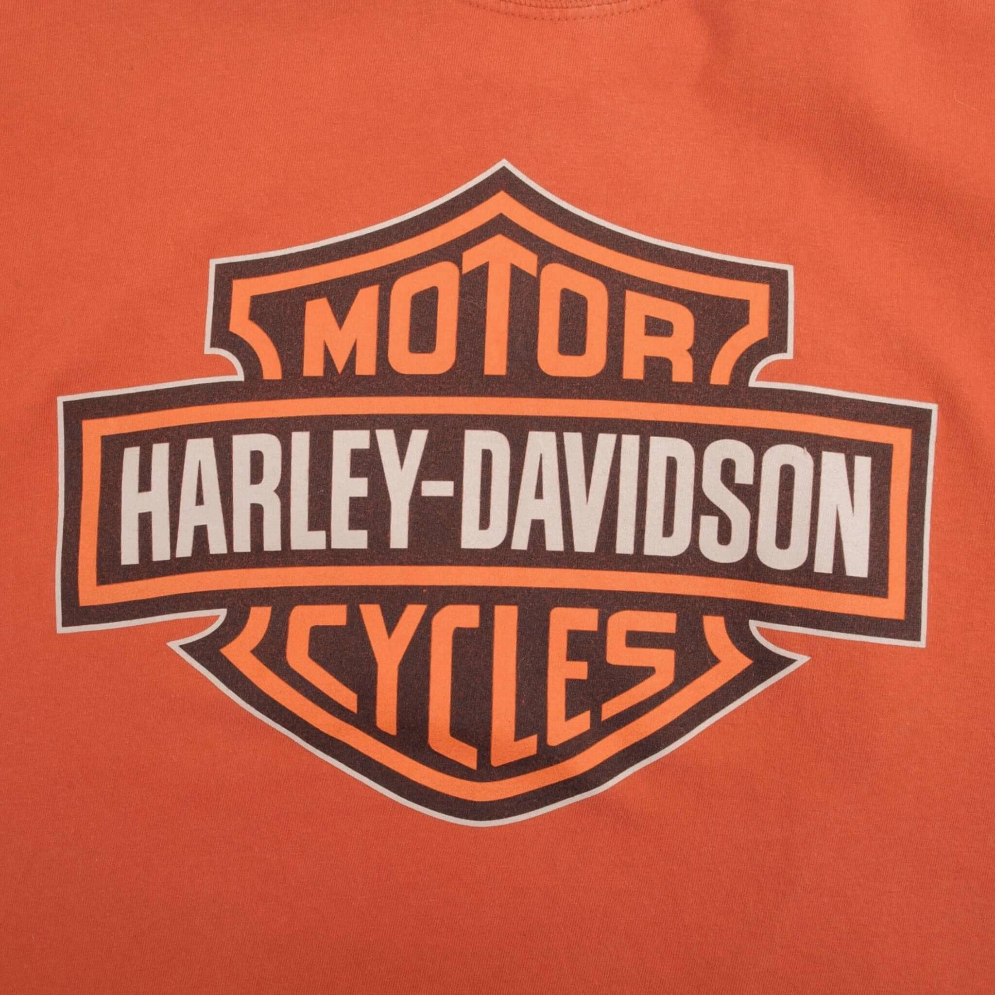 VINTAGE HARLEY DAVIDSON OKLAHOMA TEE SHIRT 2001 SIZE MEDIUM MADE IN USA