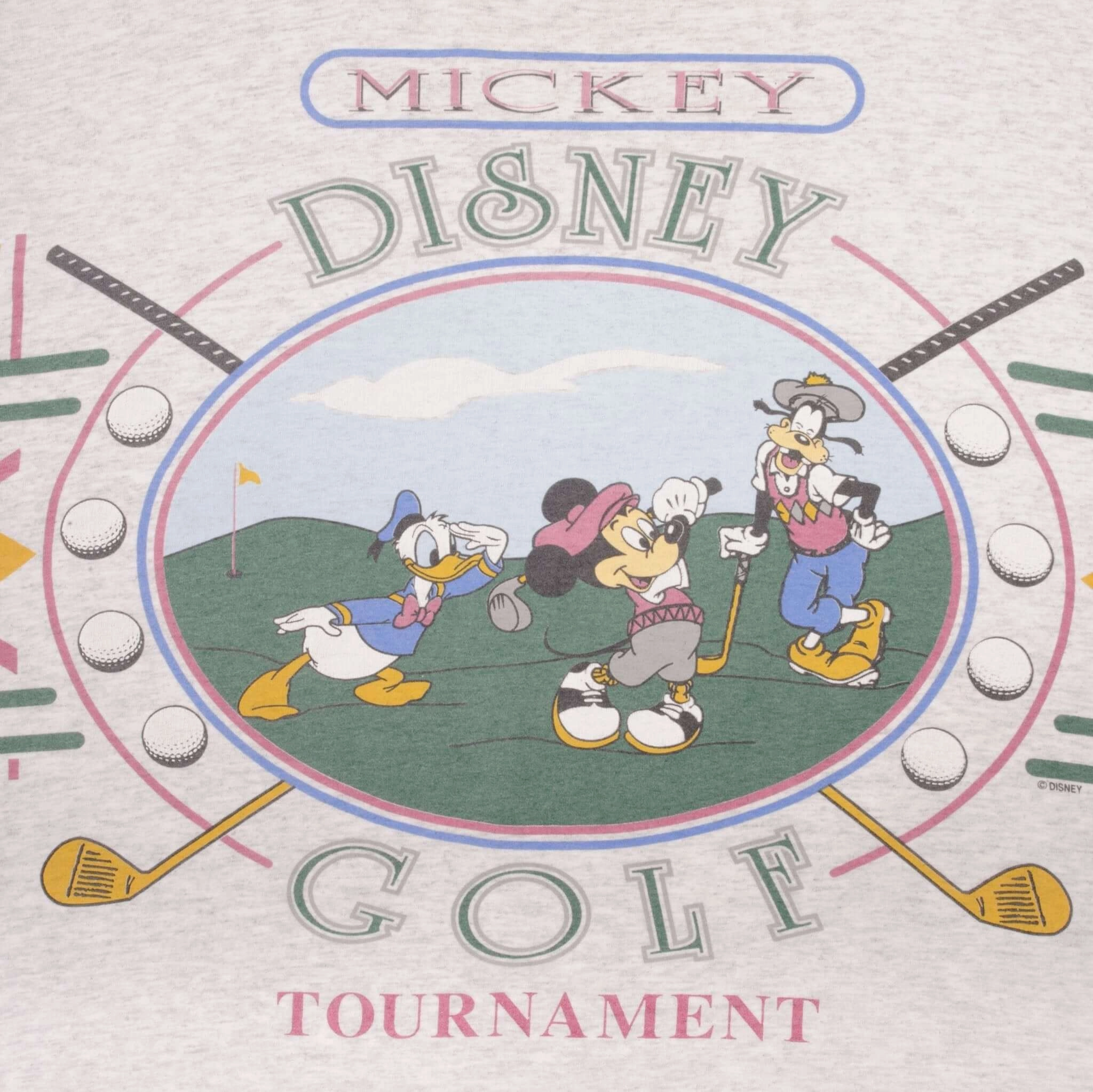 VINTAGE MICKEY MOUSE DISNEY GOLF TOURNAMENT 1990S TEE SHIRT SIZE 2XL