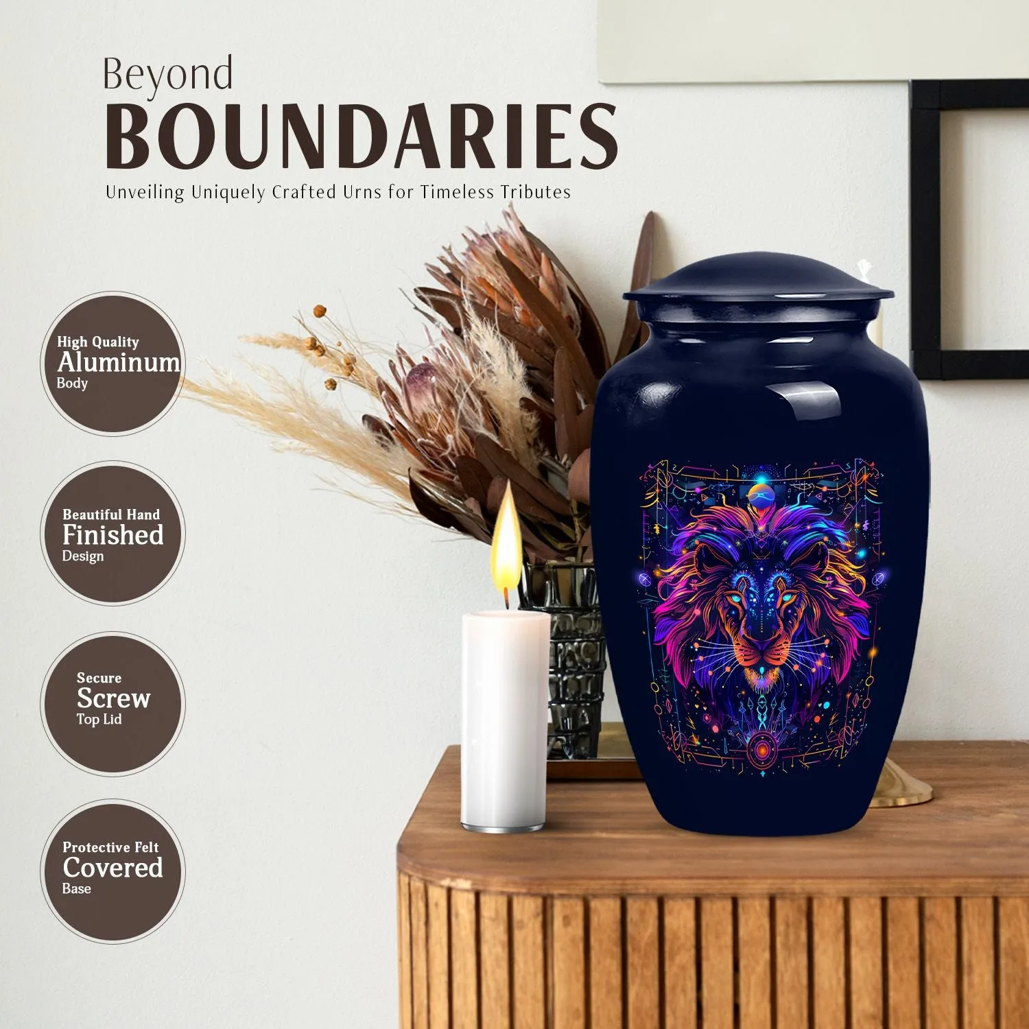 Zodiac Tribute - The Conclusive Cremation Urn for Men Ashes